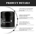 Oil Filter for Yamaha 5GH-13440-71-00 5GH-13440-00-00 3R0076150M Tohatsu 5GH-13440-70-00 5GH-13440-30-00 Quicksilver 8M0154776 Sierra 18-7911-1 F1...
