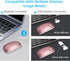 Bluetooth Mouse for Laptop, Wireless Mouse for Macbook Pro/Air/Mac/iPad/Chromebook/Computer -Rechargeale Dual Mode(USB 2.4Ghz + Bluetooth 5.2) Sil...