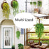 Fake Fern Artificial Hanging Ferns Outdoor Faux Hanging Greenery Plant Indoor UV Resistant Plastic Plants for Wall, Wedding Party, Holiday Decor-2...
