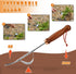 FIAMER Gardening Supplies Outdoor Garden Planting Farmland Lawn Gifts Hand-held Weeding Tools (11.8In0.8In, Yellow)...
