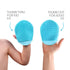 Frida Baby DermaFrida the Bath Mitt | Toddler Quick-Dry Body Bath Brush, Silicone, Replacement to Kid's Washcloth | Fits Both Parent or Child for ...