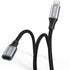 AGVEE 6.6ft Lightning Extension Cable, Braided Female to Male Extender Full Function Cord Compatible with iPhone iPad, Data Sync Video Audio & Cha...