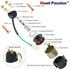 Road Passion Starter Solenoid Relay for Honda TRX200 FOURTRAX 1984 TRX300 FOURTRAX 1988-2000/ Rancher Fourtrax Foreman ATV TRX90 TRX350 TRX400 TRX...