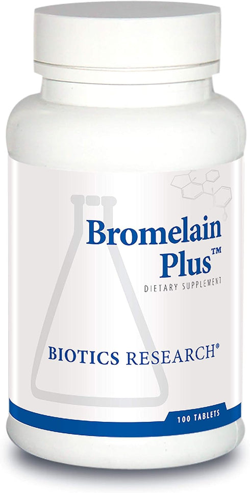 Biotics Research Bromelain Plus Lactose Free Dairy Free Digestive Support, Supports Healthy and Balanced Physiological Pathways, Muscle Relaxation...