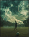 Posterizer 1 pcs-football-soccer match with storm clouds and lightning 2-Sports & Hobby Art Gifts for sports fans Decor for Home & Office- unframe...