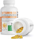 Bronson Vitamin D3 10,000 IU (250 mcg) High Potency - Supports Healthy Immune System, Strong Bones, Muscles & Teeth - Non GMO, 360 Softgels (1 Yea...