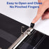 Avery Heavy-Duty View 3 Ring Binder, 1.5" One Touch EZD Rings, 1 Purple Binder (79774)...