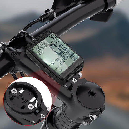 Bike Stem Top Cap Mount Adjustable - Out Front Combo Computer Mount Compatible with Wahoo Elemnt Garmin Edge Bryton Rider Stages Dash Hammerhead K...