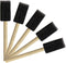 1 Inch Sponge Brushes for Painting DIY Crafts Foam Paint Brush with Wooden Handles for Staining Stencils Art Project Decoupage Acrylics Varnishes ...