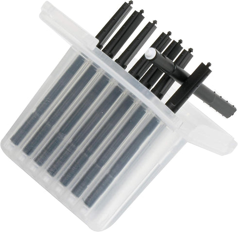 Hearing aid Wax Guard Filter for phonak, widex and Resound Wax Traps Hear Clear Cleaning kit Accessory (40 Filters) (Black)...