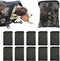 10 Pack1mm Mesh Holes Aquarium Filter Bags, Fish Tank Media Mesh Bags with Plastic Zipper for Charcoal Media, Bio Balls, Ceramic Rings, Ammonia Re...