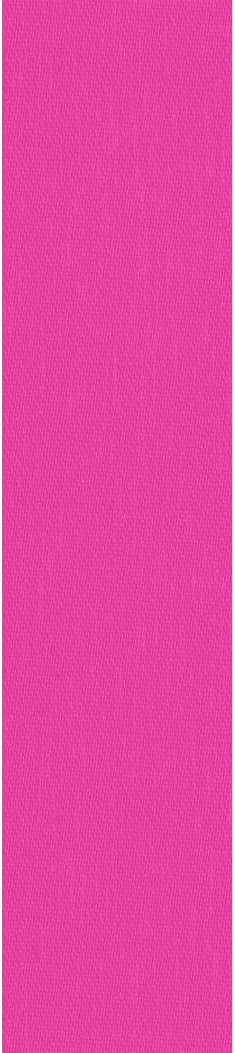 McGinley Mills 1.3" W Acetate Satin Ribbon, Hot Raspberry Pink, 100 Yard Spool...
