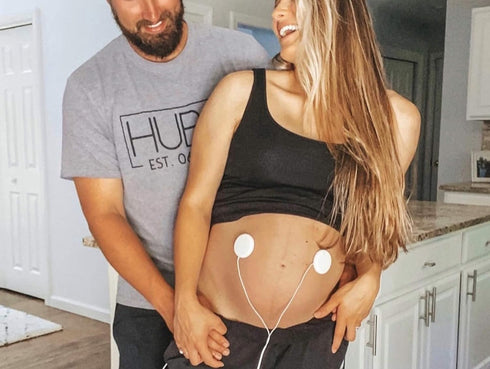 Baby-Bump Headphones – Plays and Shares Music, Sound and Voices to The Womb – Premium Baby Bump Speaker System – Including bebon Tunes APP (iOS an...