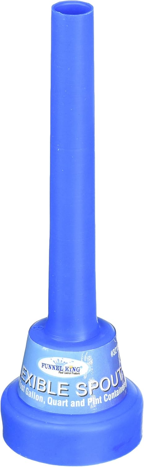 WirthCo 32197 Funnel King Flexible Spout Funnel with Cap...