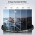 NEEWER 37mm HD Variable ND Filter ND2-ND32 (1-5 Stops) No X Cross/Optical Glass/30 Layer Nano Coated/Ultra Slim Aluminum Alloy Frame/Water Repelle...