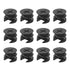 Cam Lock Nut for Furniture, 12pcs 15x12mm Joint Connector Locking Nuts Furniture Connecting Cam Fittings, Black...