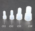 Rextin 1000pcs Transparent CE5 Protective Closed End Wire Crimp Connector Cap (1000pcs)...