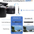 82mm MC UV Camera Filter, 16 Multi-Layer Coated HD/Waterproof/Scratch Resistant UV Filter with,Ultra-Slim UV Filter for 82mm Camera Lens (82mm UV ...