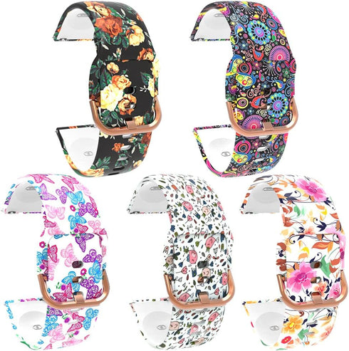 5 Pack WatchBands Compatible with TOOBUR IDW13/Gydom IDW13/VRPEFIT IDW13/TEMINICE IDW13/Konitee IDW13/Faweio IDW13/Amzhero IDW13 Smart Watch Bands...