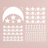 Moon and Stars Wall Decal Vinyl Sticker for Kids Boy Girls Baby Room Decoration Good Night Nursery Wall Decor Home House Bedroom Design YMX16 (Whi...