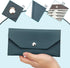 3 Pieces Money Cash Envelopes Bag, Pletpet PU Leather Cash Money Pouch Cash Wallet Envelope Reusable Budget Envelope for Spring Festival Wedding B...