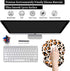 Mouse Pad with Wrist Support, Pain Relief Ergonomic Mouse Pad, Comfortable Computer Mouse Pad Wrist Rest with Non-slip PU Base for Home Office Wor...