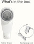 Conair Fabric Shaver and Lint Remover, Rechargeable Portable Fabric Shaver, White...