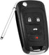 VOFONO Keyless Entry Remote Flip Car Key Fob Fits 2010-2017 Chevy Camaro Cruze Equinox Impala Malibu Sonic/GMC Terrain/Buick Encore Allure Lacross...