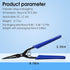 Optical Fiber Pliers Flange Fiber Optic Flange Clamp Efficient Fiber Connector Insertion and Removal Tool Fiber Flange Long Nose Pliers for SC and...