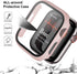 Haojavo 14 Pack Case with Tempered Glass Screen Protector for Apple Watch Series 9 8 7 45mm, PC Hard Ultra-Thin Slim Fit Scratch Resistant Bumper ...
