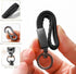 Carabiner Keychain, Universal Heavy Duty Woven Handmade Leather Key Chain, Car Fob Key Keychains with 360 Degree Rotatable Snap Swivel and Anti-Lo...