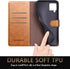 SUANPOT for Samsung Galaxy A12 with RFID Blocking Leather Wallet case Credit Card Holder, Flip Folio Book Phone case Shockproof Cover for Women Me...