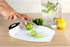 Dexas Chop & Scoop Cutting Board, 11 by 15 inches, White with Black Handle...