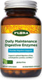 Flora Daily Maintenance Digestive Enzymes - Contains 7 Enzymes for Digestive Health Support - Aids Gas & Bloating - Non-GMO & Gluten-Free - 60 Veg...
