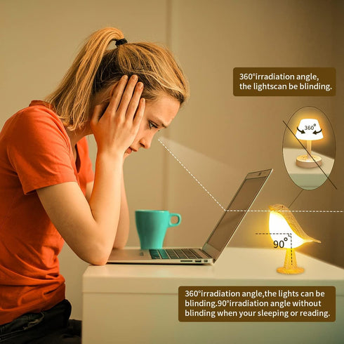 Small Cordless Bedside Lamp, Night Light Touch Sensor, LED Table Lamp with Touch Dimmer,3 Level Brightness Nightstand Lamps, Rechargered Desk Lamp...