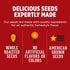 DAVID Roasted and Salted Jumbo Sunflower Seeds, Original Flavor, 5.25oz....