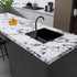 Marble Contact Paper for Countertops Cover -78.7''x15.7'' Peel and Stick Wallpaper - Removable Self Adhesive Thick Granite Vinyl Wrap Film Roll, C...
