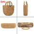 Gets Handwoven Rattan Bag for Women Cross Body Bohemian Straw Bag Vintage Weave Tote Summer Beach Carrying Shoulder Bag…...