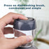 Dish Brush with Soap Dispenser, Dishwashing Heavy Duty Sponge Scrubber Refills Replacement Head, Kitchen Scouring Pad Wipes Scrub Cleaning Brush w...