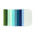 1 Ply Solid Color Flannel 8x8 Inches Little Wipes Set of 10 Assorted Blues and Greens- Proudly Made in the USA!...