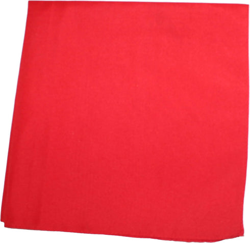 Mechaly Solid Colors 100% Cotton Bandana...