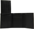 RFID Safe Men L-Fold Trifold Leather Wallet Hipster Key Holder Zip Bill Slot in Gift Pouch (Black 53-35 NON RFID)...
