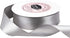 VATIN Double Face Deep Silver Satin Ribbon 1" Continuous 25 Yards,Silver Polyester Fabric Ribbon use for Bows Bouquet, Gift Wrapping, Floral Arran...