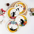 ORIGACH 4 Pack Cat Moon Embroidery Kits for Beginners, DIY Starter Hand Embroidery Kit with Cat Moon Floral Patterns and Instructions, Cat Pattern...