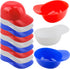 12 Pack Ice Cream Baseball Helmet 8 oz Mini Baseball Cap Snack Bowl Plastic Baseball Hat Chip Bowl for Kids Birthday Party Supplies, 3 Colors...