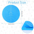 Silicone Baking Mat Cake Mat Round Silicone Baking Mat with Measurements for Cake Turntable Stand Pastry Baking Sheet, Non-Stick and Heat Resistan...