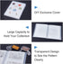 GLOBLELAND Clear Stamps Storage Embossing Folder Storage Photo Storage Album Seal Bags Storage Keeper Cards Folder Storage Bag for DIY Scrapbookin...