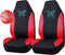 Outlet Red 3D Air Mesh Front Seat Covers,Reflective Colorful Butterfly Bucket Seat Covers,Airbag Compatible,High Back Seat Covers for Women Girl,U...