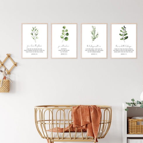Insire Christian Decor for Wall, Wall Art Poster, Jeremiah 29 11 Wall Decor - Unframed (8x10)...