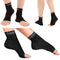 Copper Compression Foot Sleeves - Plantar Fasciitis, Achilles, Ankle Support Brace Socks - Day / Night Relief from Heel Spurs, Arch Pain, Swelling...